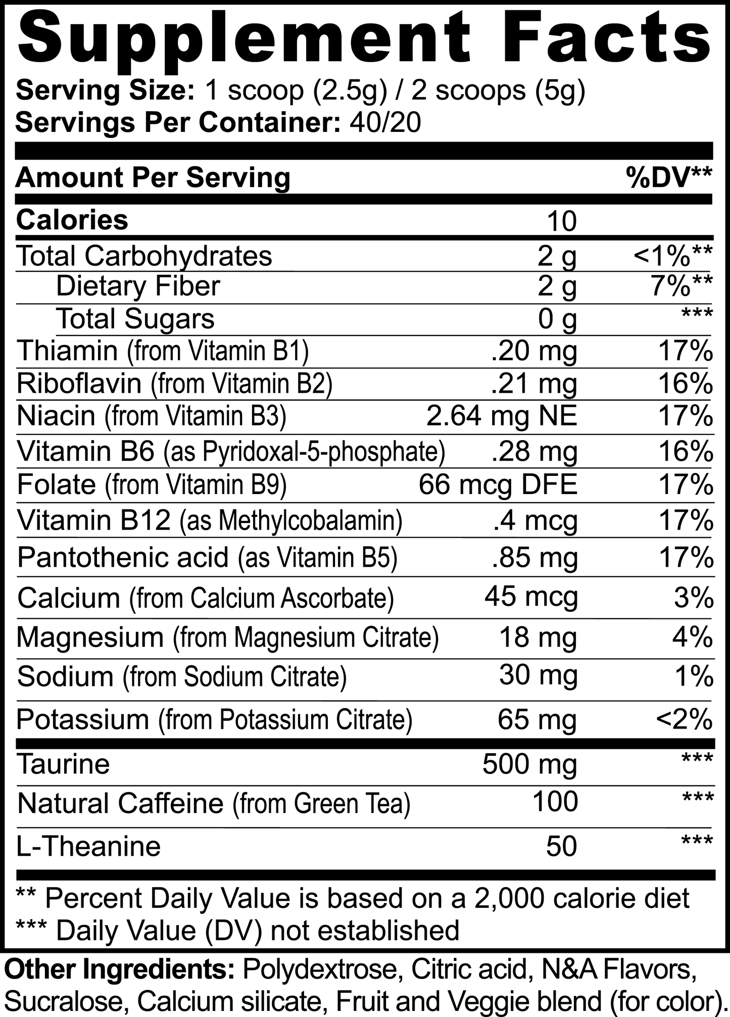 Fuelchemy Energy Powder - Strawberry Shortcake Flavor