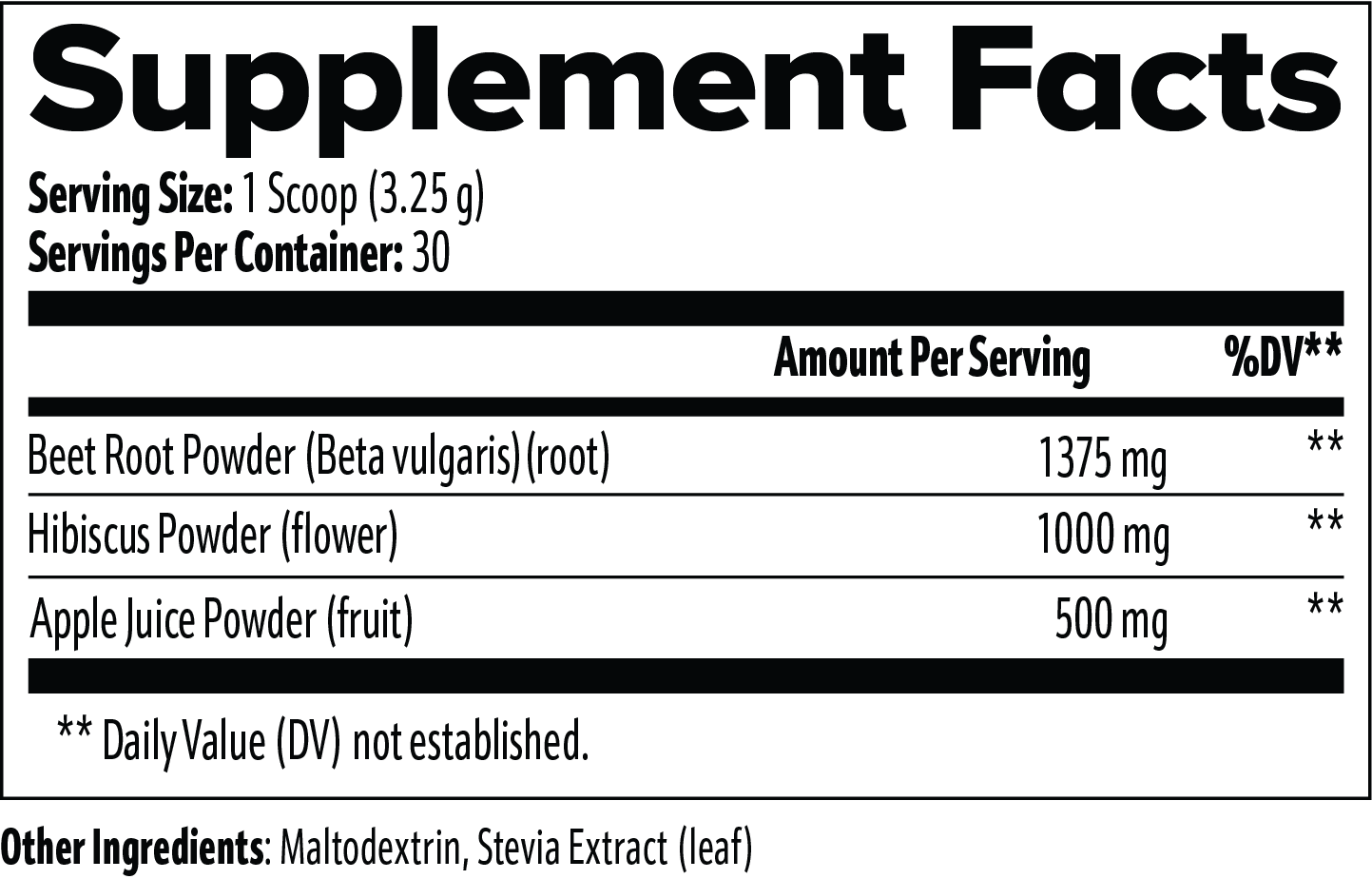 Fuelchemy Beetroot Supplement for Blood Pressure with Beet Root Powder and Hibiscus Flower