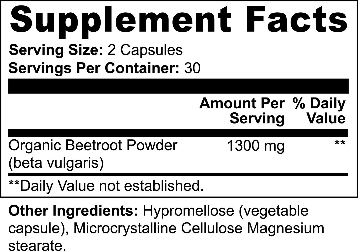 Fuelchemy beetroot capsules supplement featuring organic beetroot powder for health benefits
