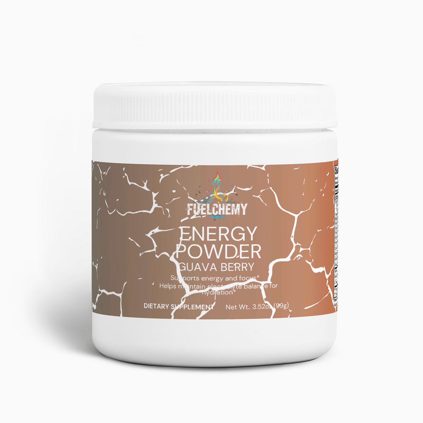 Fuelchemy Energy Powder in Guava Berry Flavor for Enhanced Energy and Focus