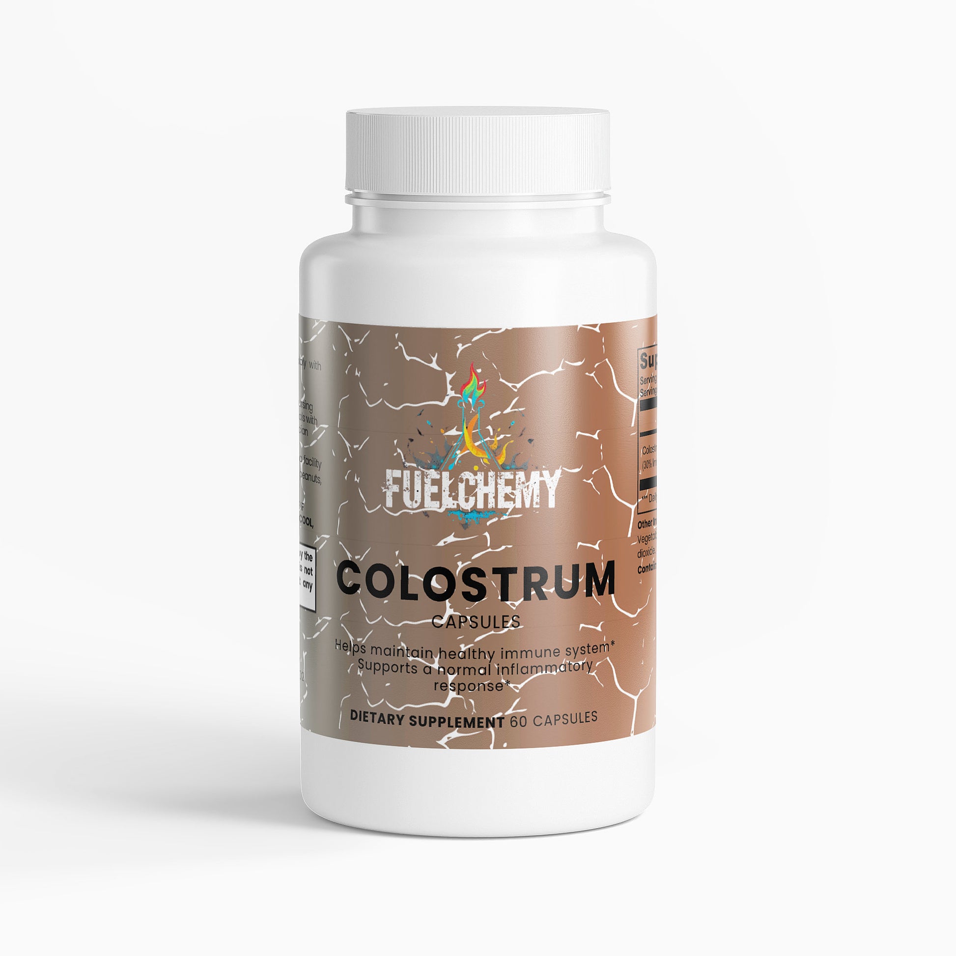 Fuelchemy Colostrum Capsules for immune support supplements to maintain a healthy immune system