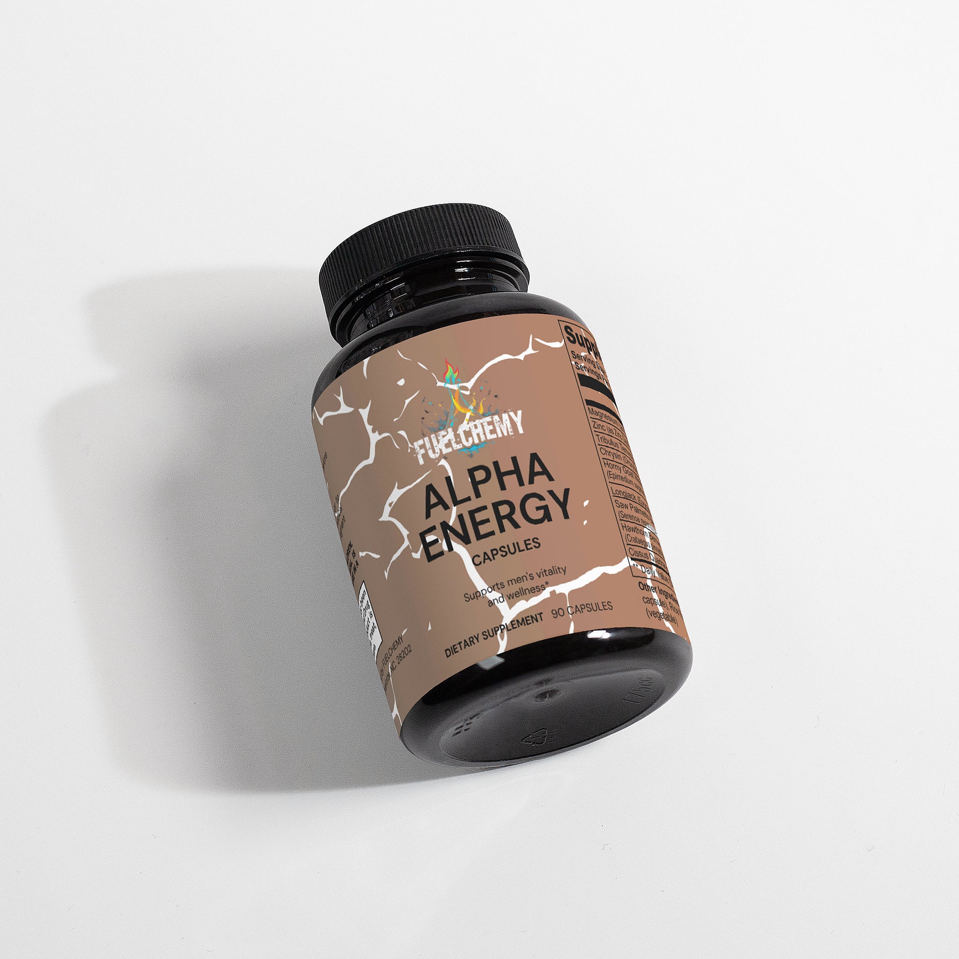 Fuelchemy Alpha Energy Capsules for enhanced performance and endurance, ideal men's vitality capsules