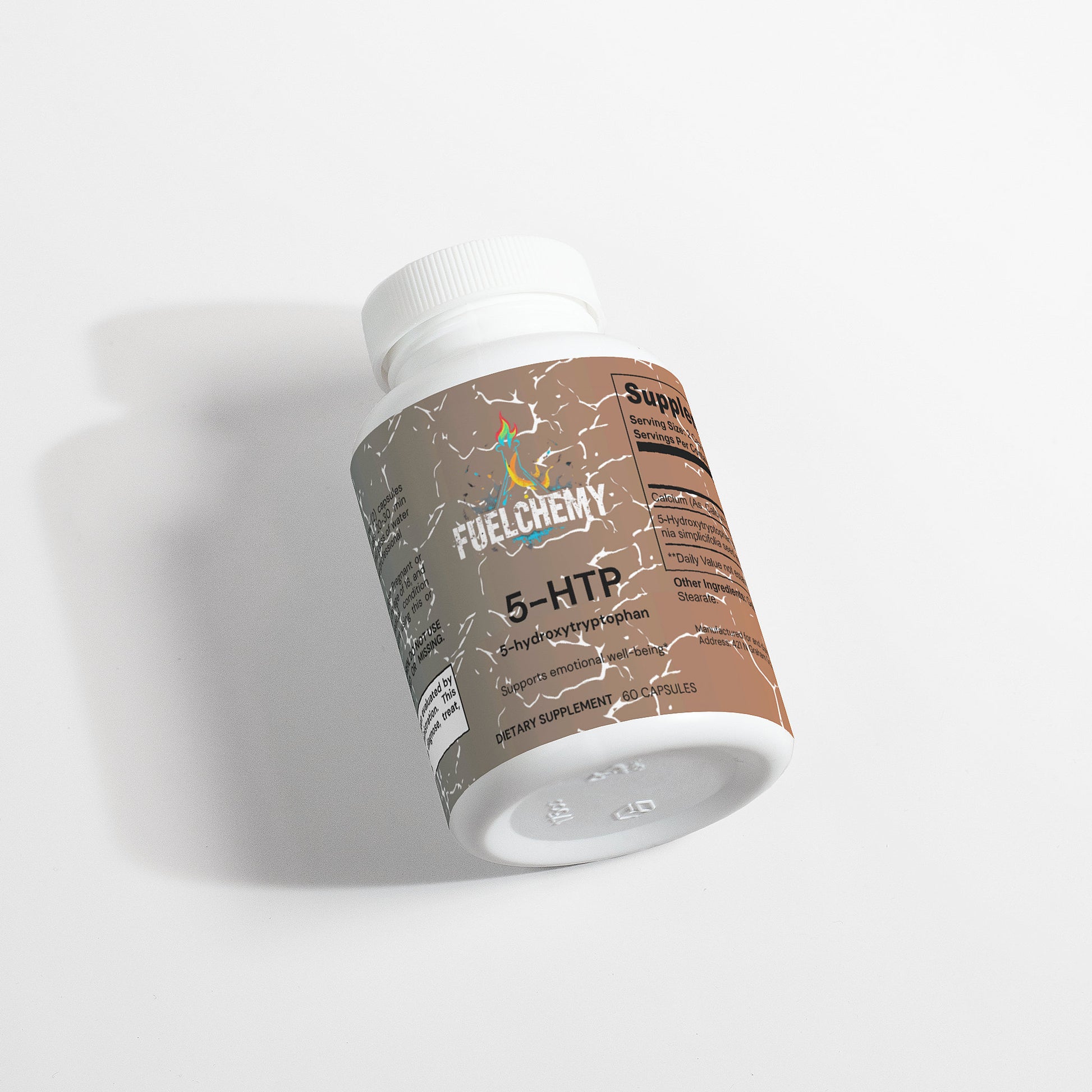 Fuelchemy 5-HTP Serotonin Support Supplement for mood enhancement and mental well-being